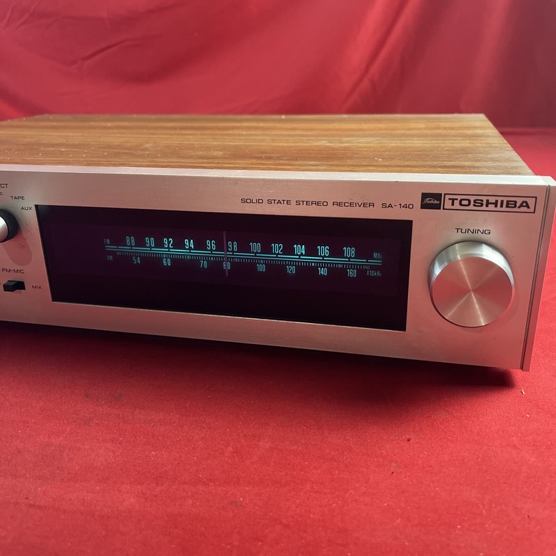 Vintage Toshiba (SA-140) FM-AM Solid State Stereo Receiver Made In Japan - Rare! gallery