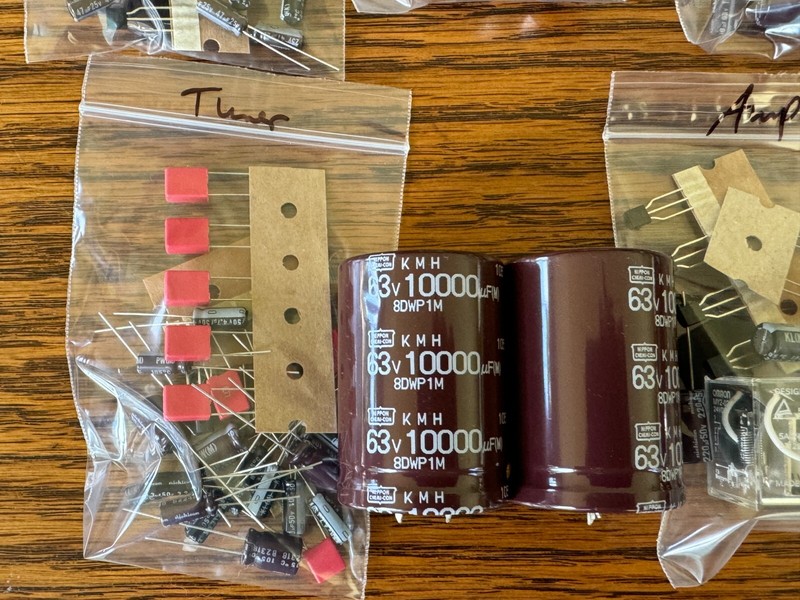 Marantz 2238 Complete Rebuild Kit High-Quality Receiver Recap Caps Transistors gallery