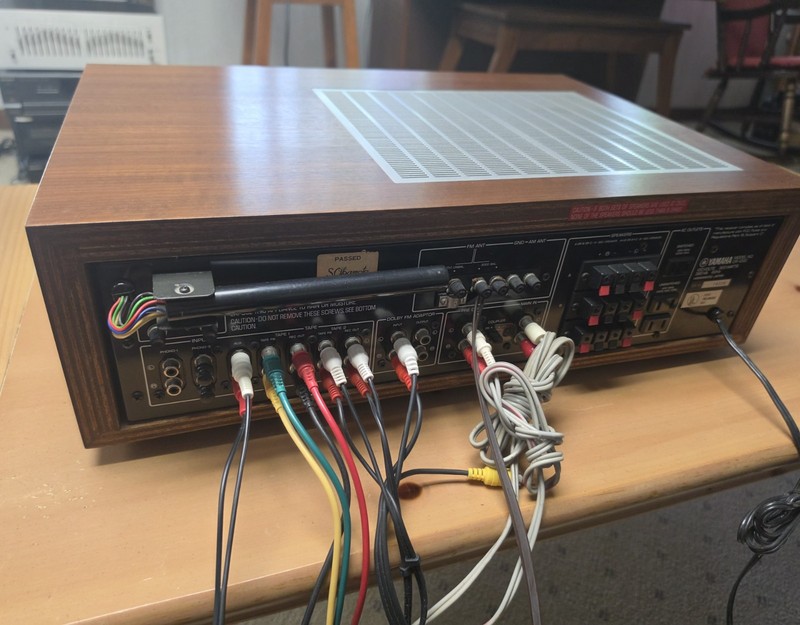 Vintage Yamaha CR-1020 AM/FM Natural Sound Stereo Receiver Very Clean Unit Nice gallery