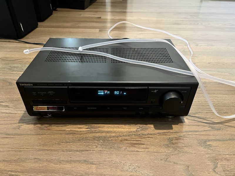 Technics SA-EX110 AV Control Stereo Receiver AM/FM Radio - Tested- gallery
