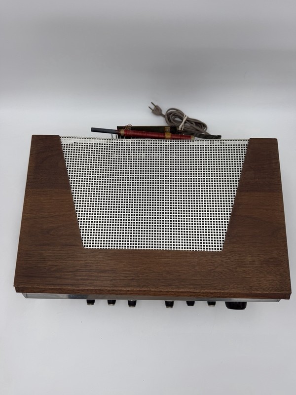 Scott Stereomaster 388 AM/FM Stereo Receiver Parts & Repair Original Wood Case gallery