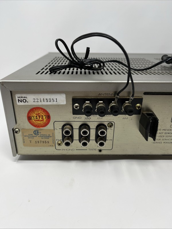 Onkyo TX-31 Servo Locked FM Stereo / AM Tuner Amplifier - Untested gallery