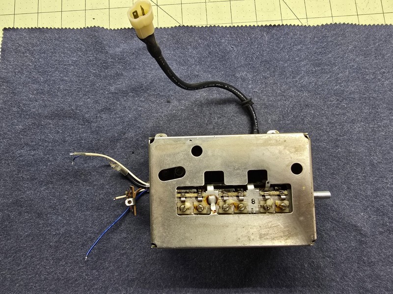 Sansui QR-4500 Receiver Part – Variable Capacitor Tuner Assembly