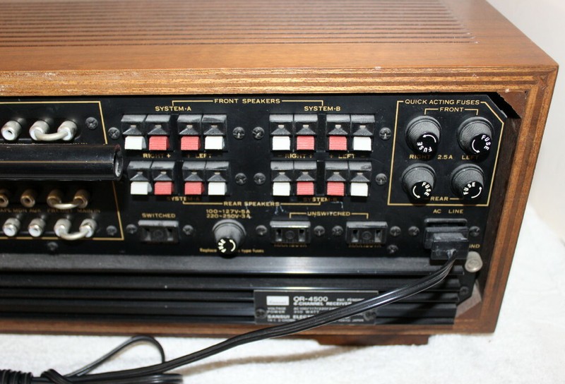 Vtg Sansui QR-4500 AM/FM Quad / Stereo Receiver ~ Awesome Greatness ~ A Beast gallery