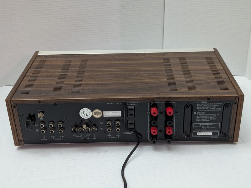 VINTAGE Kenwood KR-720 AM/FM Stereo Tuner Amplifier Receiver gallery