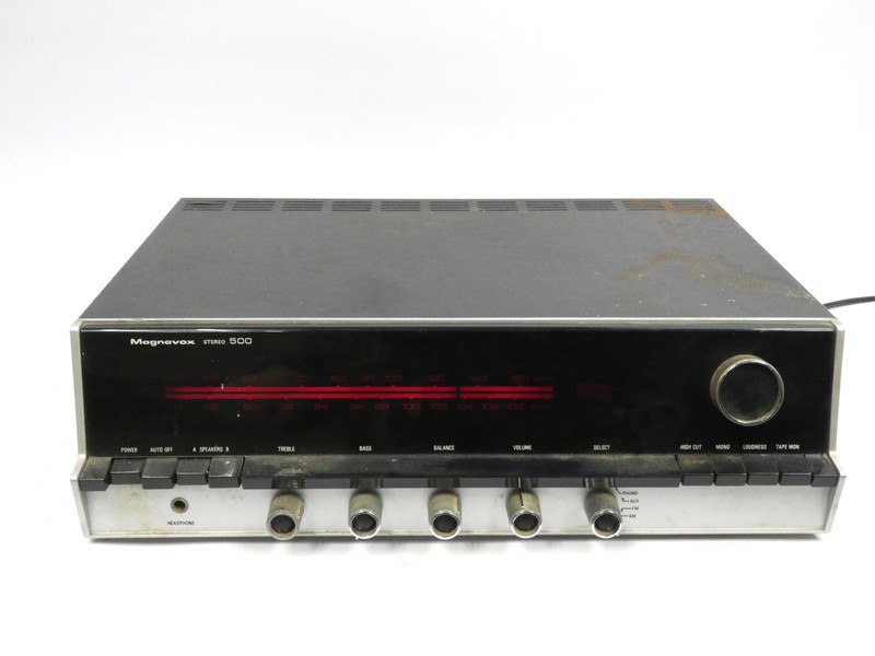Vintage Magnavox Stereo 500 AM/FM Receiver Amplifier – Solid State