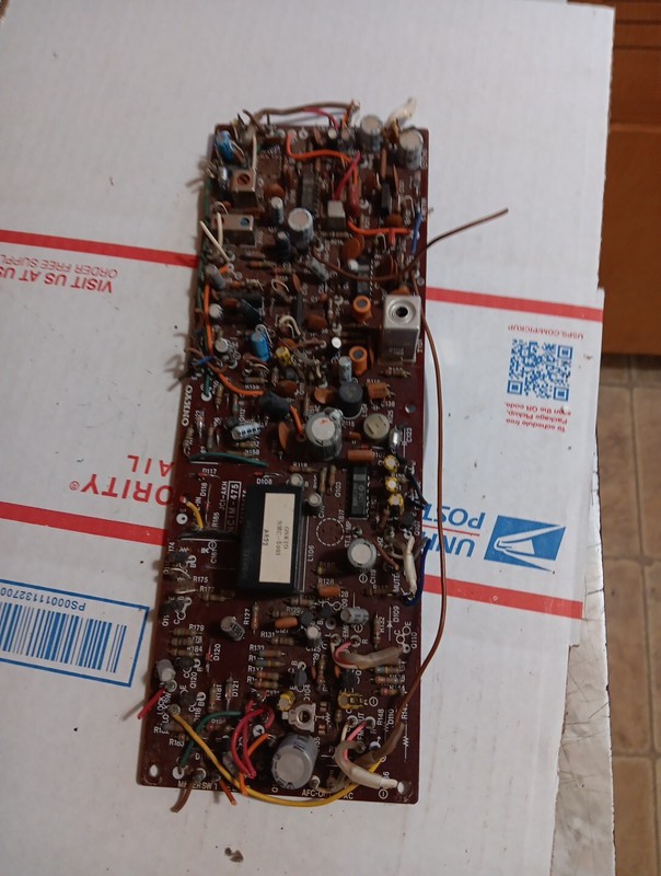 Onkyo TX-4500 mkll Tuning Board Working