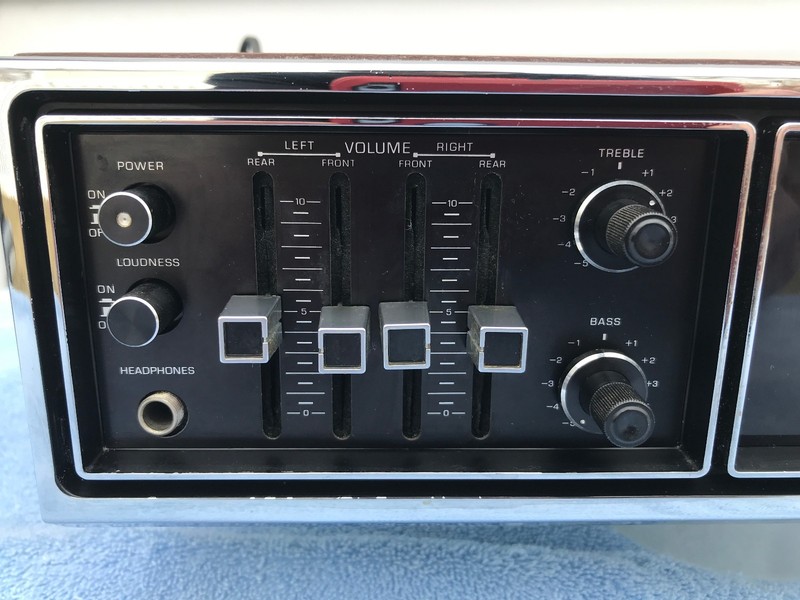 PANASONIC RE-7750 AM FM STEREO 4 CHANNEL RECEIVER VINTAGE 1970'S gallery