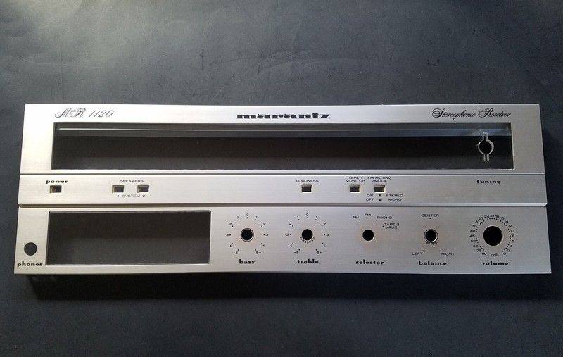 Faceplate For a Marantz MR 1120 Receiver