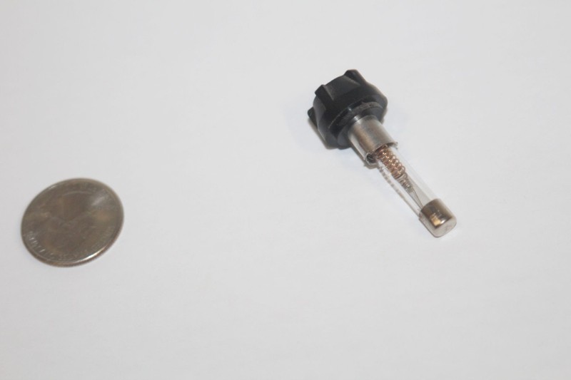 OEM Fuse Holder & 313 3AG 3A - Vintage Grommes Precision Receiver Amp 512 Part gallery