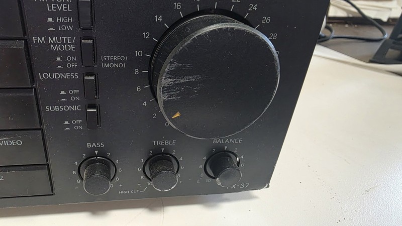 Onkyo TX-37 Quartz Synthesized AM/FM Tuner Stereo Amplifier gallery
