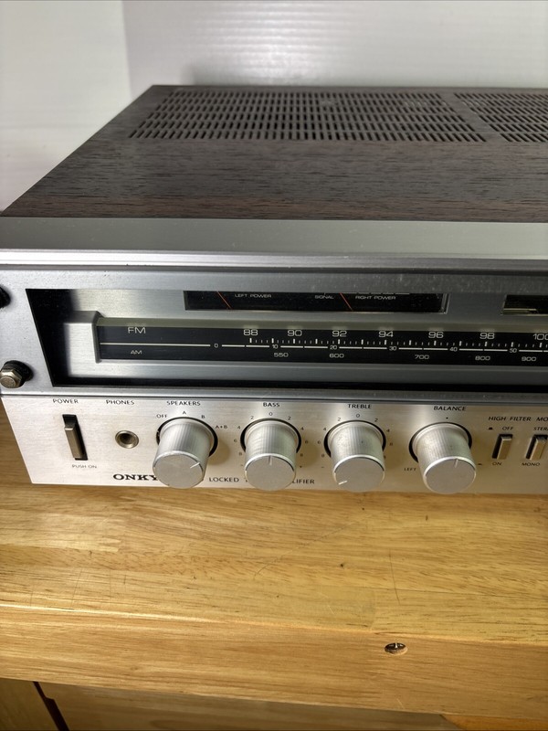 Vintage ONKYO Servo Locked Tuner Amplifier Model TX-3000 Made In Japan gallery