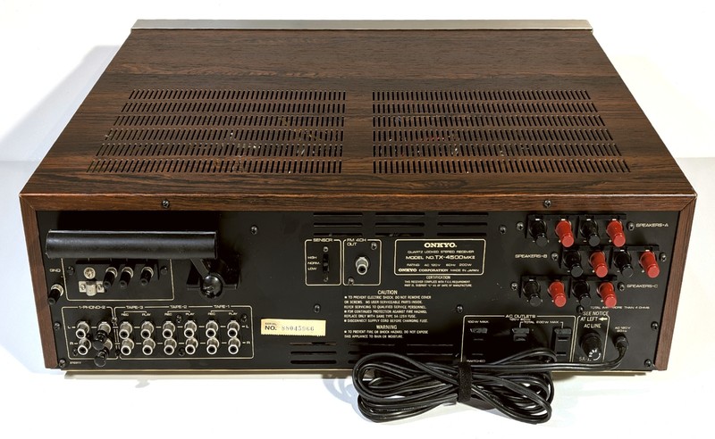 🔥【PRO SERVICED】MONSTER Onkyo TX-4500 MKII Stereo 100W Receiver! LED's💥GUARANTY gallery