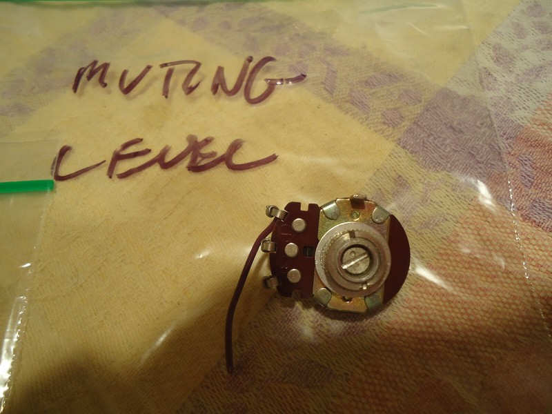 Marantz 4400 Quad Receiver Parting Out Muting Level Potentiometer