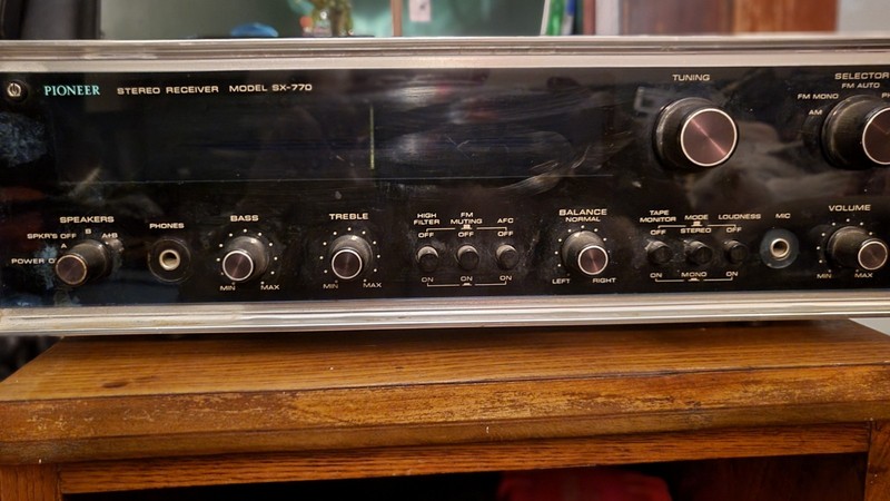 Rare….pioneer Model Sx-770