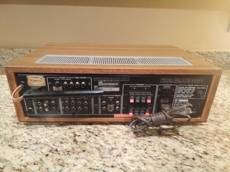 Yamaha CR-600 AM/FM Stereo Receiver Serviced/Working gallery