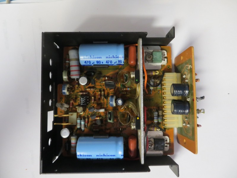SANSUI G9000/901 RECEIVER AMP DRIVER CARD W/ COVER PART # F2806/F2814