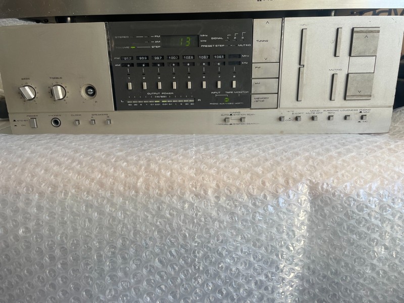 Pioneer SX-7 Stereo Receiver Component Computer Controlled Vintage Works