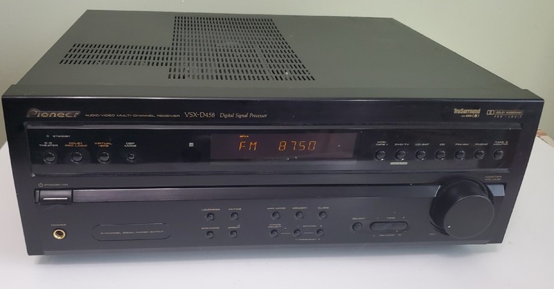 Pioneer VSX-D458 5.1Ch Audio Video Multi Channel Receiver 120V 280W 60Hz Tested gallery