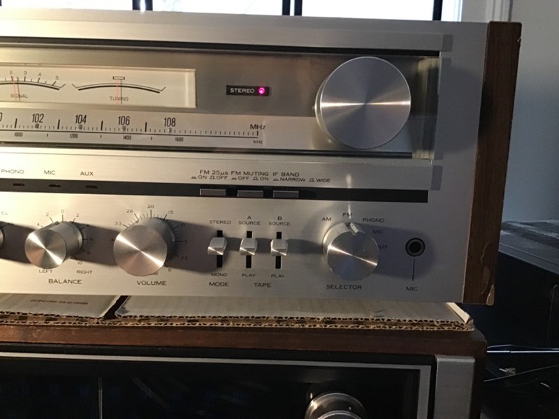 Kenwood KR-7050..Fully Restored..new caps, all weak parts replaced. gallery