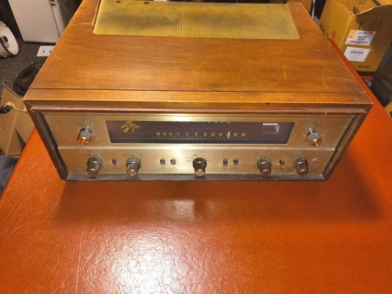 The Fisher Model 500-B Tube Stereo Receiver, Restored, Ecellent.
