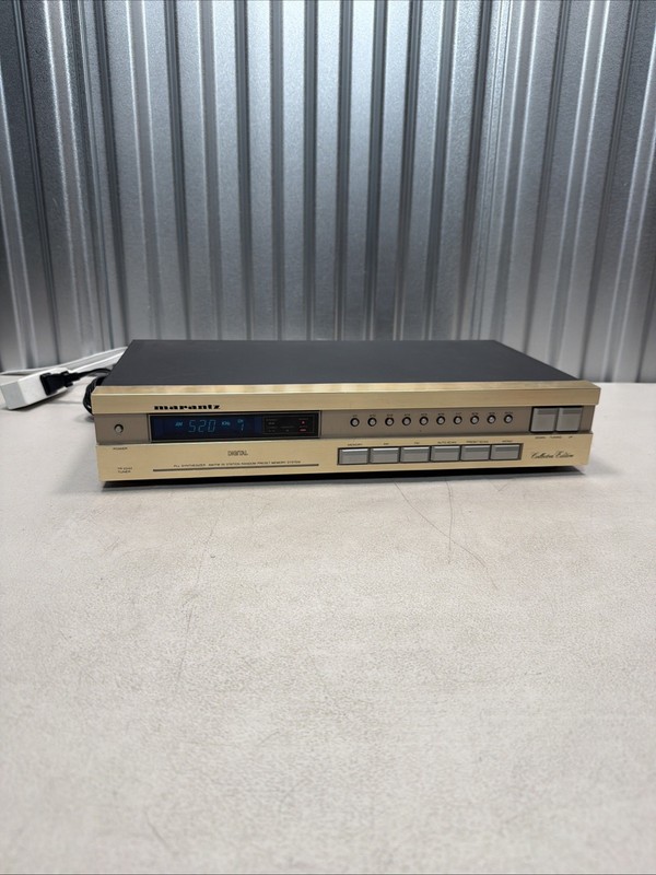 Marantz TR 2242 SG Tuner Collector’s Edition Series AM/FM Gold - Working!