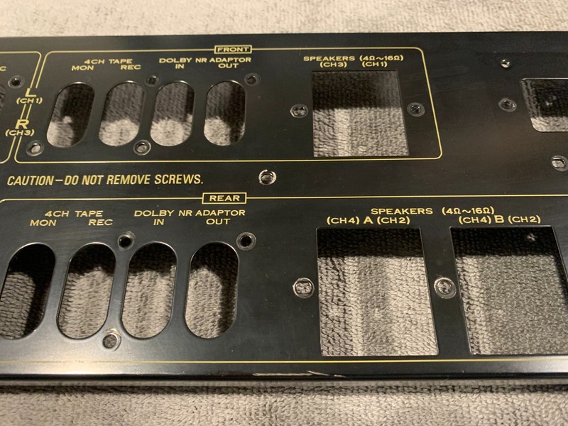 Pioneer qx-747 Vintage Stereo Receiver - Rear Panel gallery