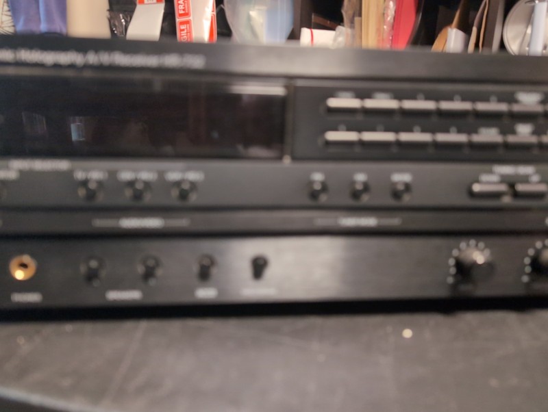 Carver Sonic Holographic A/V Receiver HR-732 For Parts Or Repair gallery