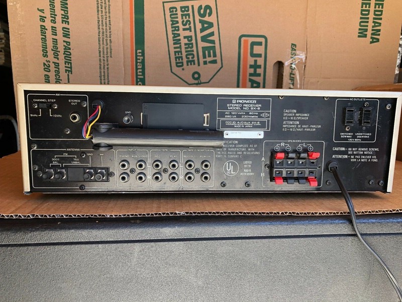 PIONEER SX-6 COMPUTER CONTROLLED STEREO RECEIVER gallery