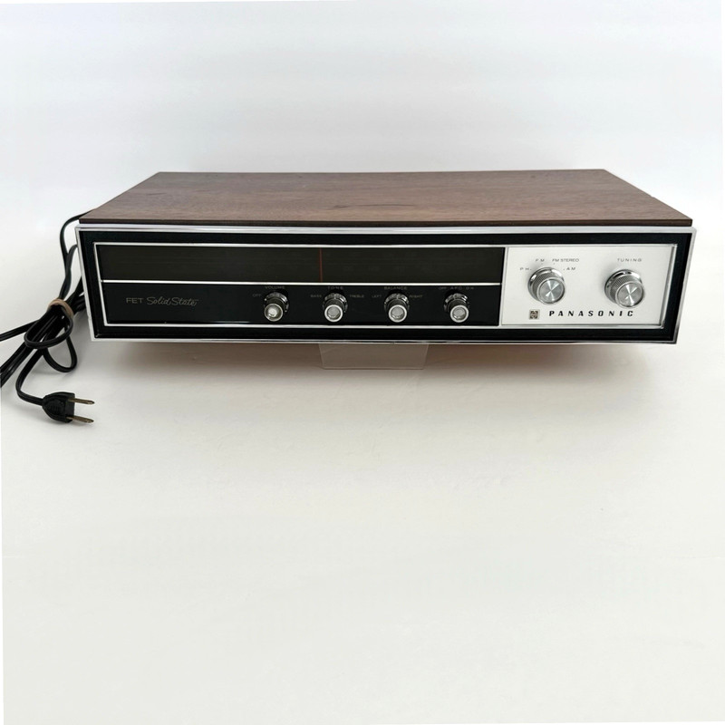 Panasonic RE-7671 AM/FM Phono Stereo Receiver FET Solid State FOR PARTS/REPAIR