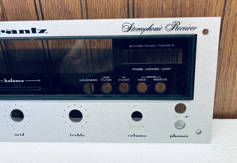 Marantz 2235 Original Faceplate w/ insert bezel/dial window in good condition gallery