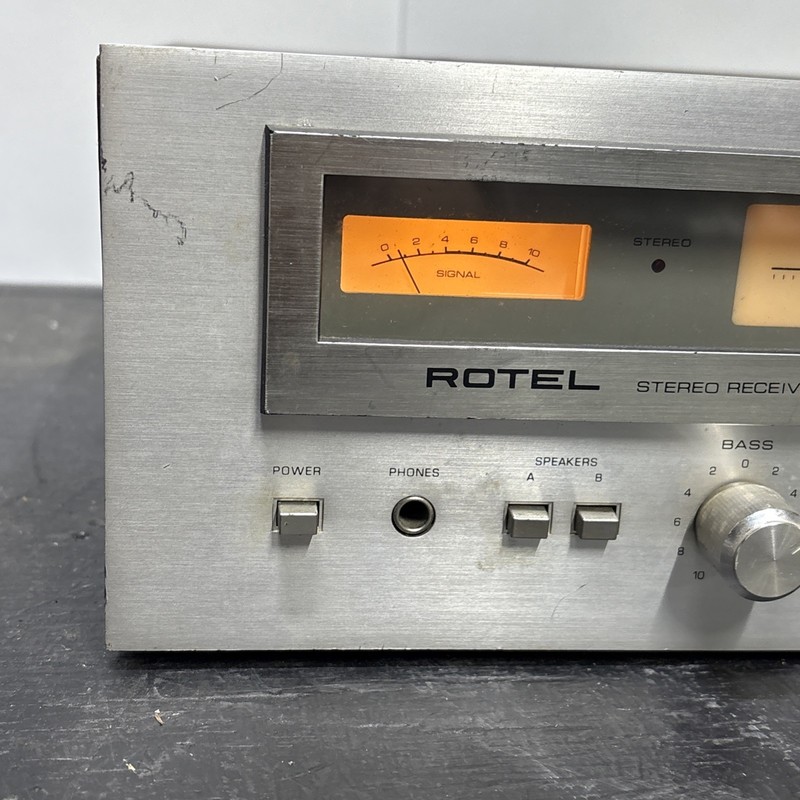 Rotel RX-303 Stereo Receiver Tested Working But Selling As Is For Parts 70s Acts gallery