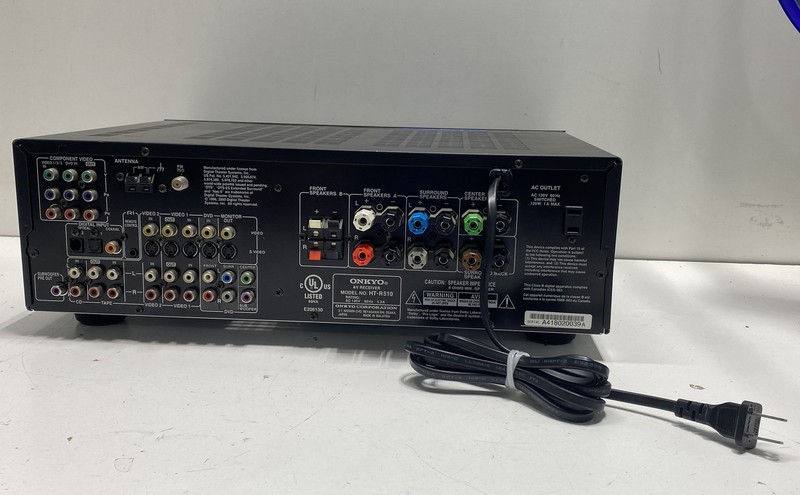 Vintage Onkyo HT-R510 AV Receiver Dolby Digital DTS Tested Power On As-Is gallery
