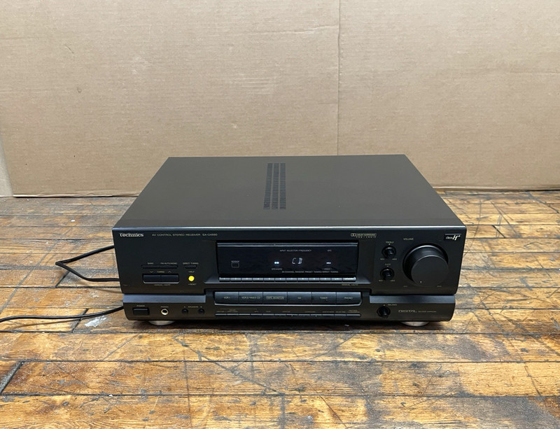 Technics SA-GX690 AV Stereo Receiver Dolby Pro Logic Phono Tested Works