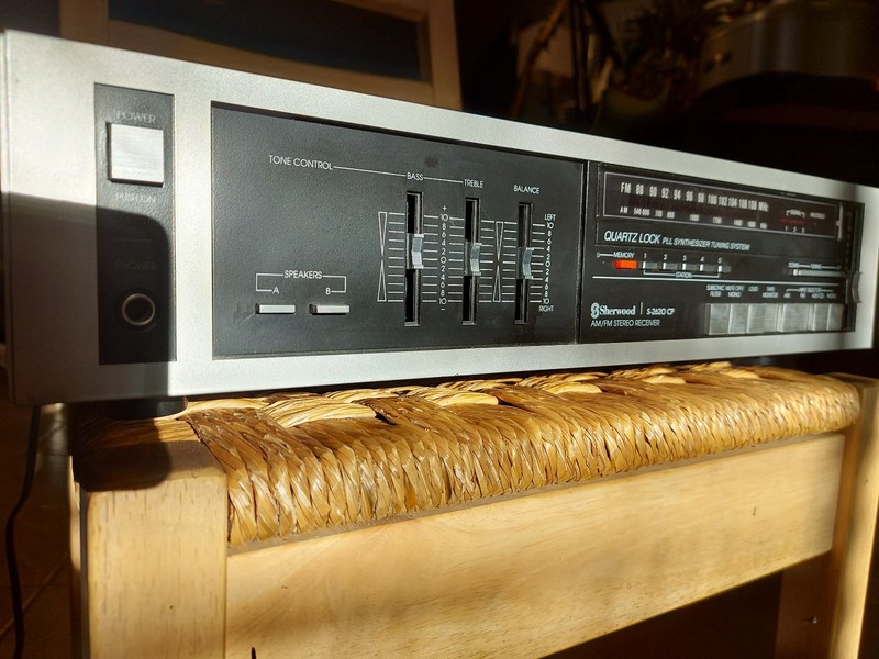Vintage Sherwood S-2660 CP Quartz Lock Synth Tune AM/FM Stereo Receiver Tested