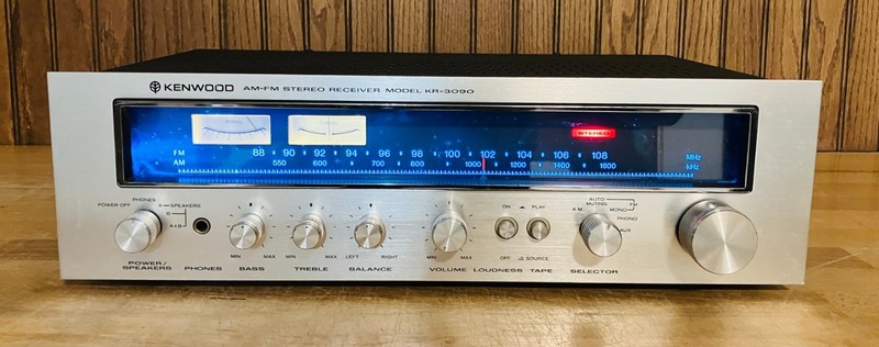 Kenwood KR-3090 AM/FM Stereo Receiver: Tested/Service/Working. New LED's. 26 WPC gallery