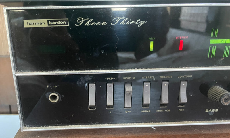 Vintage Harman Kardon Three Thirty Stereo Receiver, 330 gallery