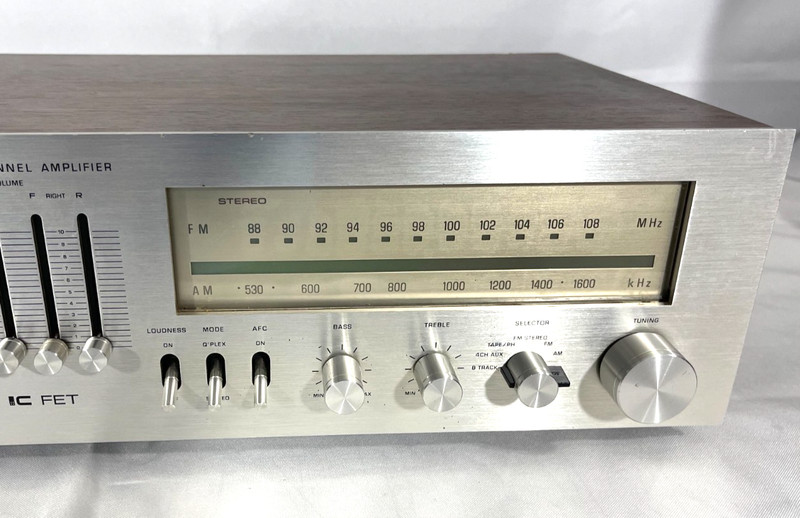 Panasonic RE-8420 QUAD 8-Track Stereo System 4-Channel Amp - Tested Very Rare gallery