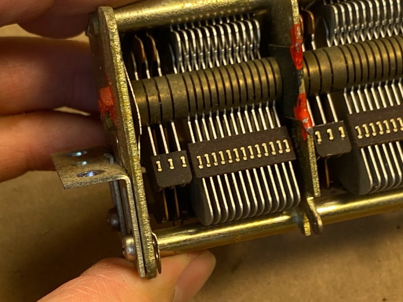 Tuning Air Capacitor from Kenwood KW-50 Tube Receiver Parts Matsushita 3FC-43 gallery