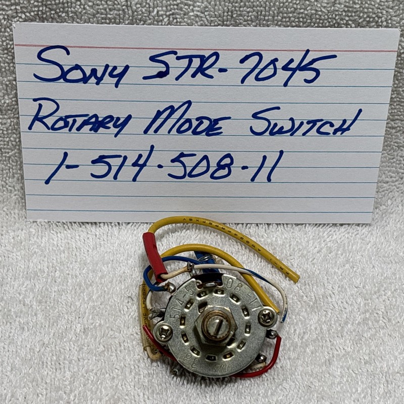 Sont STR-7045 STR-6055 Mode Switch 1-514-508-11 Parting Out