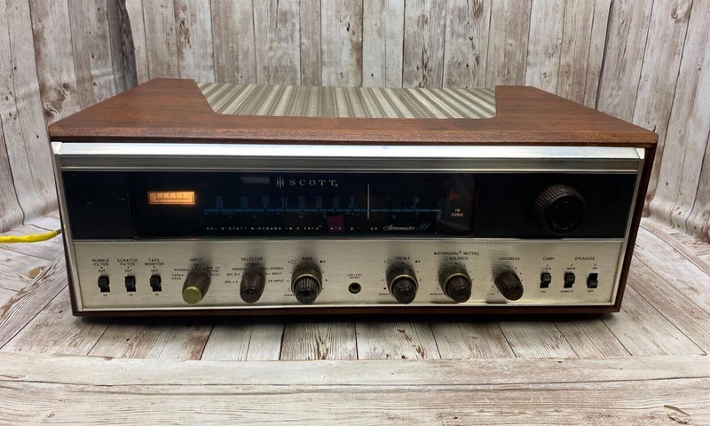 Vintage 1960s Scott Stereomaster 348 Stereo Receiver Tuner Amplifier AM/FM