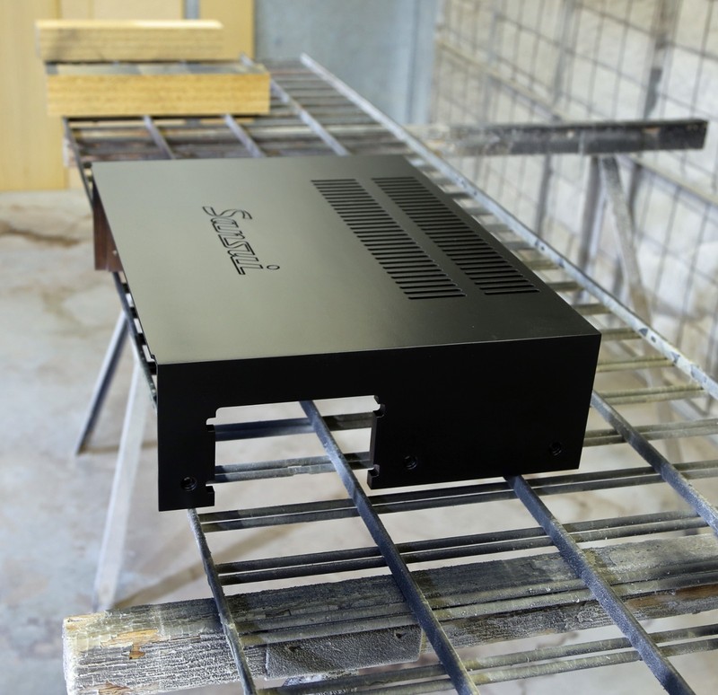 Sansui G8000/G9000 Custom Made Cabinet "Industrial Black" gallery