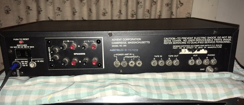 Vintage late 1970's Advent Model 300 Receiver gallery
