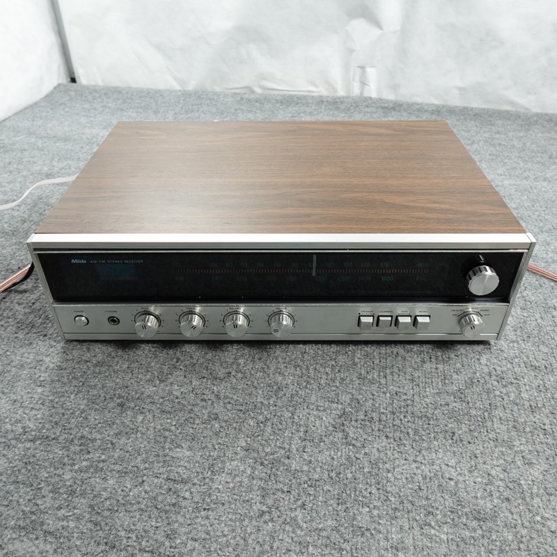 Miida Electronics 3120 Stereo Receiver AM FM Radio Vintage Japan Parts Read gallery