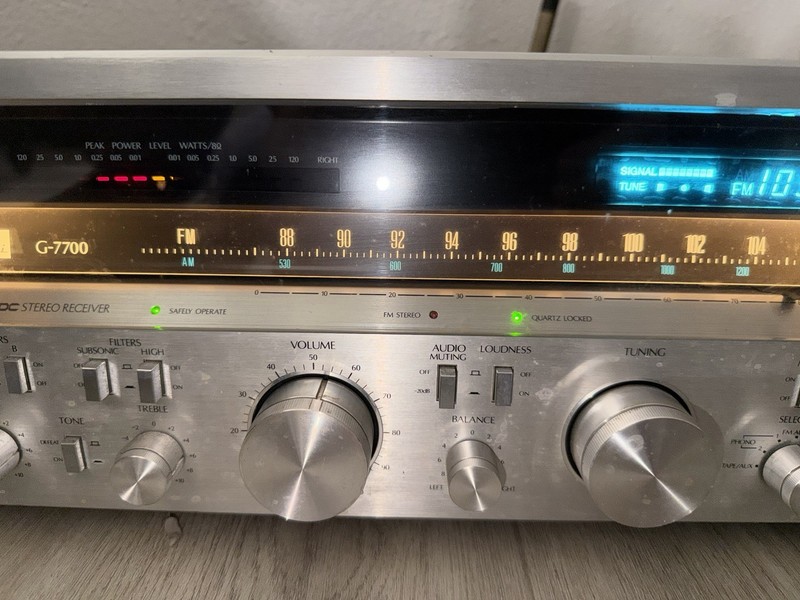 SANSUI G-7700 Vintage AM/FM Receiver 2 Channels 120 Watts gallery