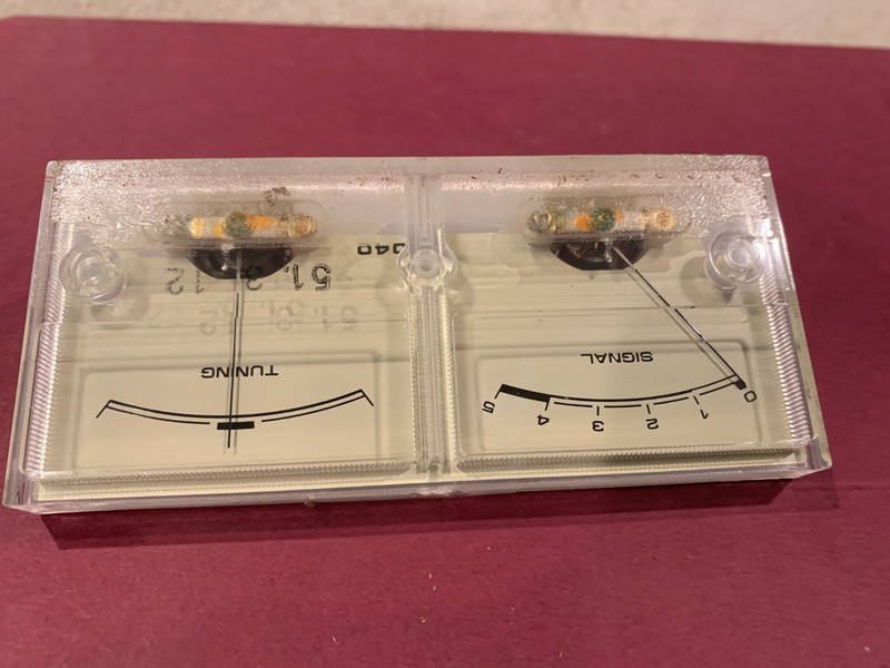 Pioneer SX-1050 Stereo Receiver – Parting Out – AAW-040 Signal/Tuning Meters
