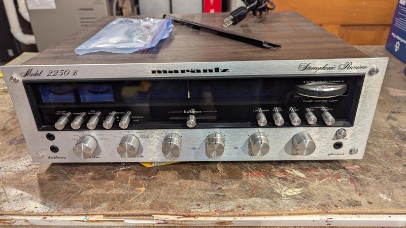 MARANTZ 2250B VINTAGE AM/FM STEREO – WORKING MARANTZ QUALITY!