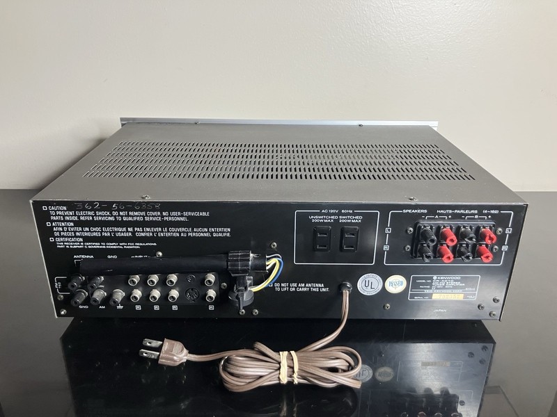 Vintage Kenwood KR-4070, 40W AM/FM Stereo Receiver, 1978 gallery