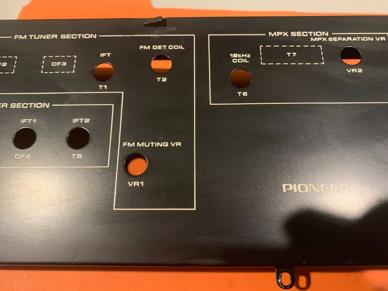 Pioneer SX-828 Vintage Stereo Receiver - AM FM Tuner Metal Cover gallery