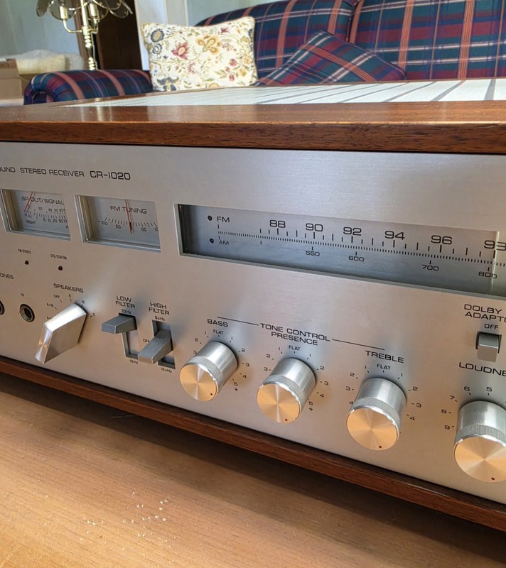 Vintage Yamaha CR-1020 AM/FM Natural Sound Stereo Receiver Very Clean Unit Nice gallery